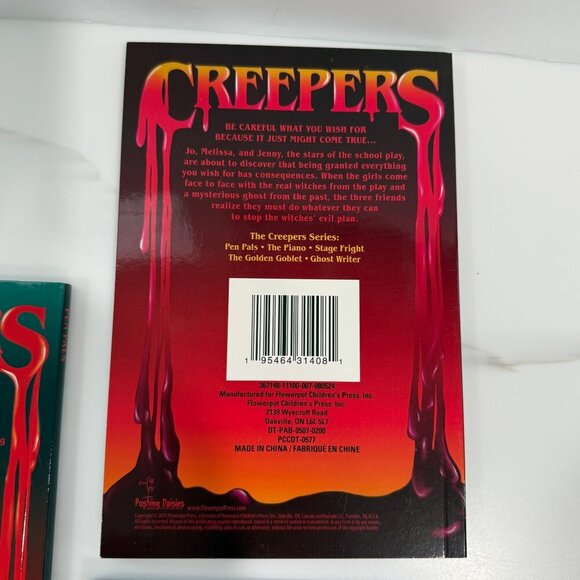 Creepers Books 1 thru 5 Horror Series for Kids Paperback Books Edgar J Hyde NEW - Picture 8 of 14